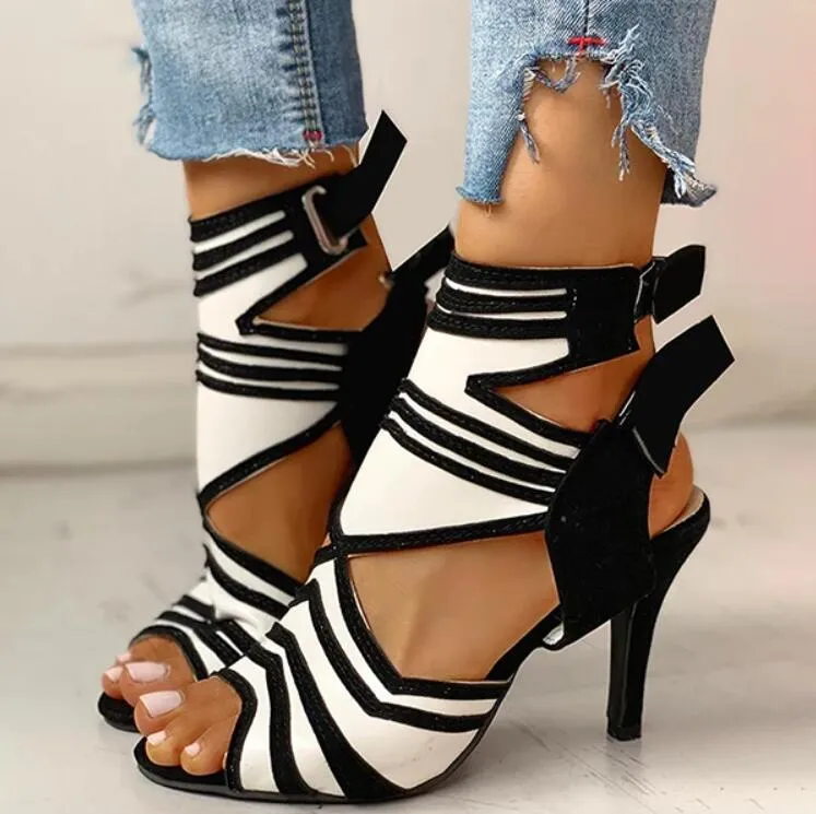 Amozae-Back to College 2024 Summer Pumps Fashion Woman Sandals Lace Up High Heel Party Zapatos De Mujer Sandalias De Verano Para Mujer