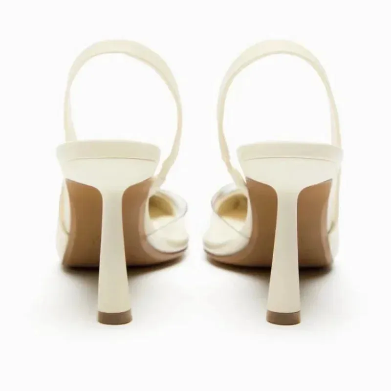 AMOZAE-- Pointed Toe High Heel Sandals, Perfect for Summer