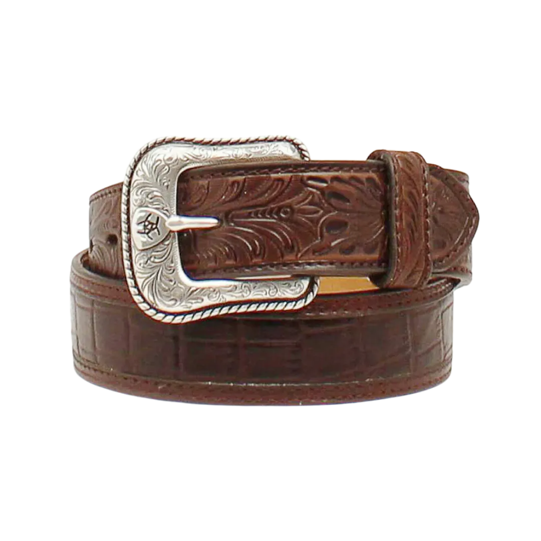 Ariat M&F Men's Croc Print Belt