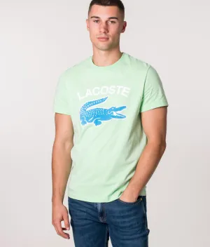 Big Crocodile Print T-shirt