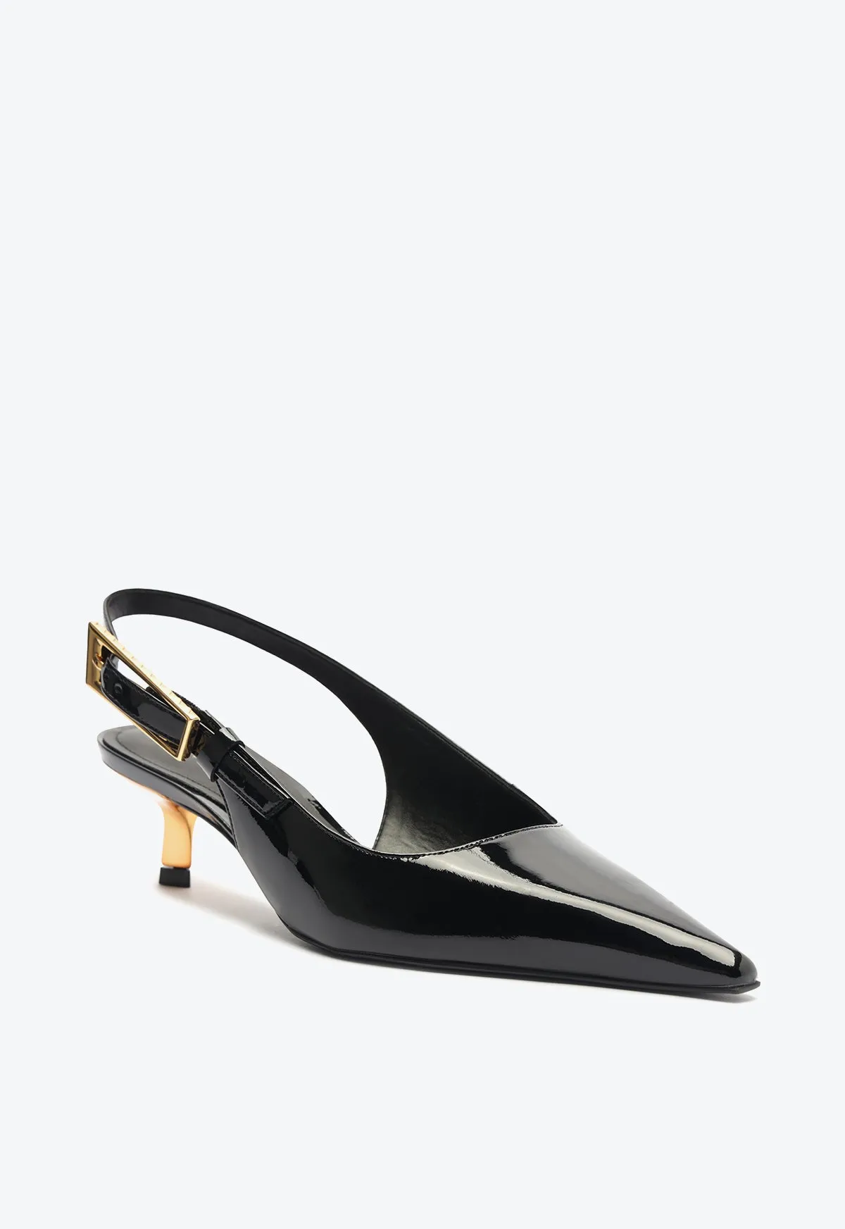 Ciara Mid Patent Leather Pump