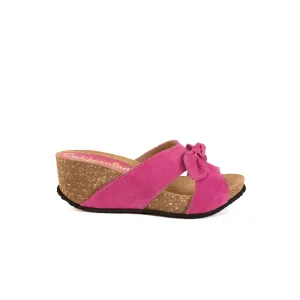 Dani | Fuchsia Suede