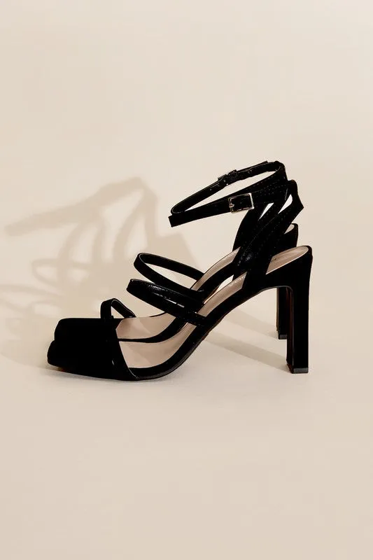 DEVIN-8 Ankle Strap Heels