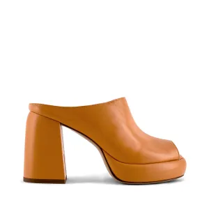 Doria Papaya Platform Mules