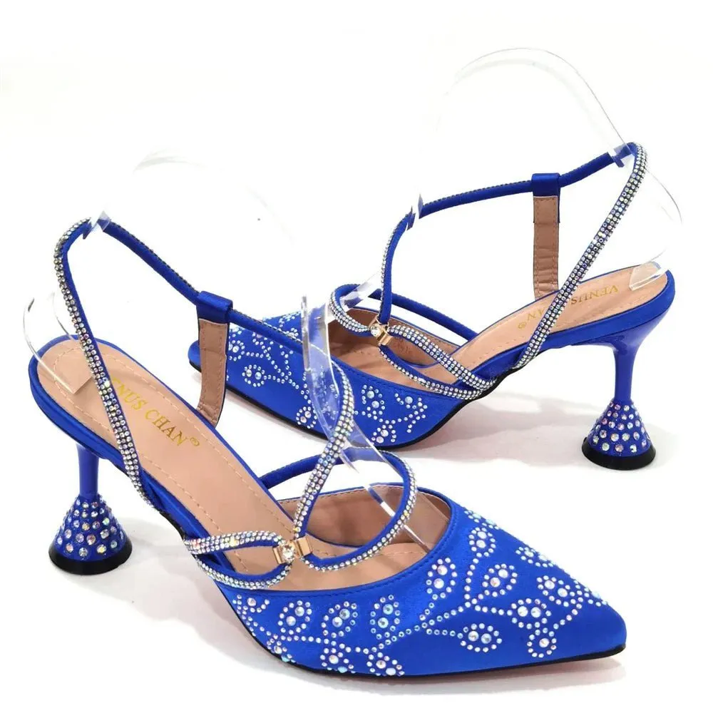 Elegant Affairs: Ladies' High Heels & Bag Set for Weddings