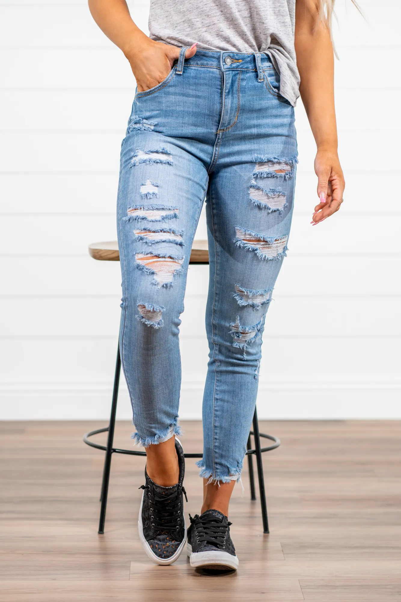 Emery High Rise Ankle Skinny