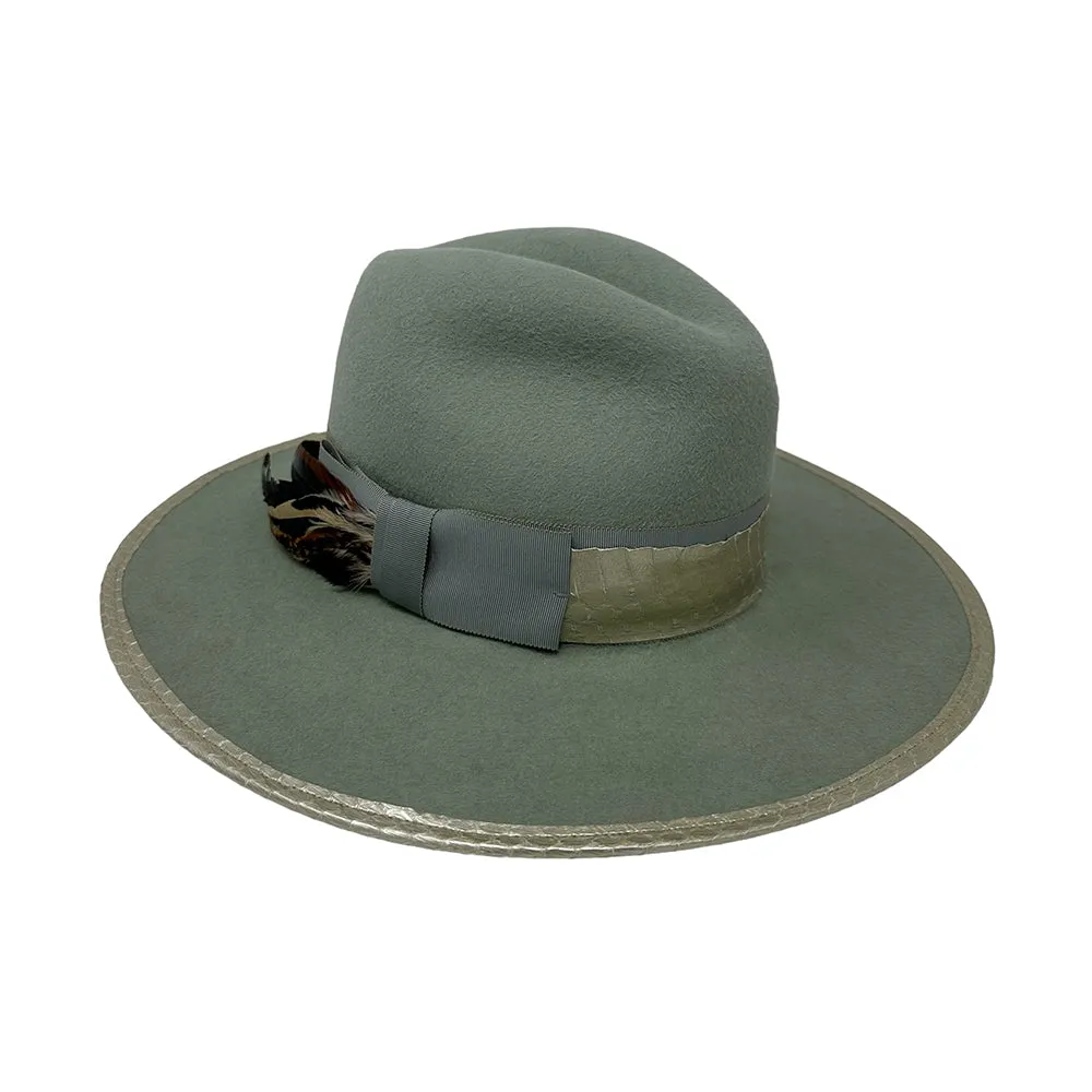 Frida Willow Velour Fedora