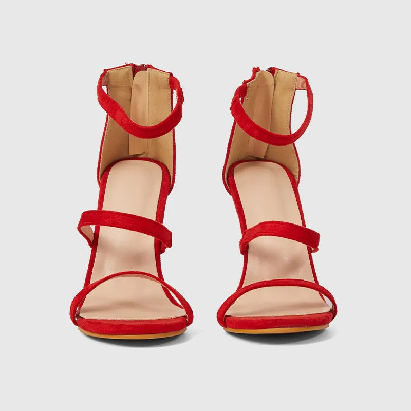 High Heels Sandal Red