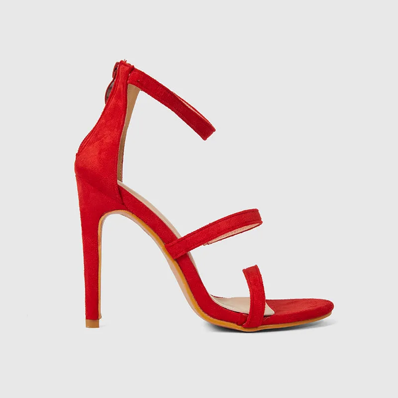 High Heels Sandal Red