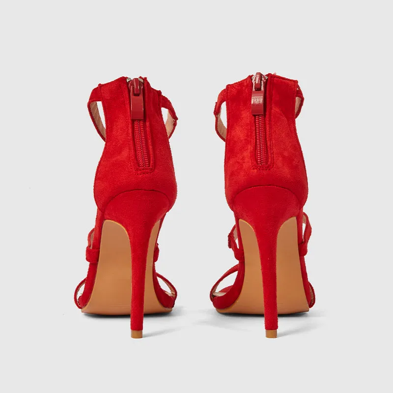 High Heels Sandal Red