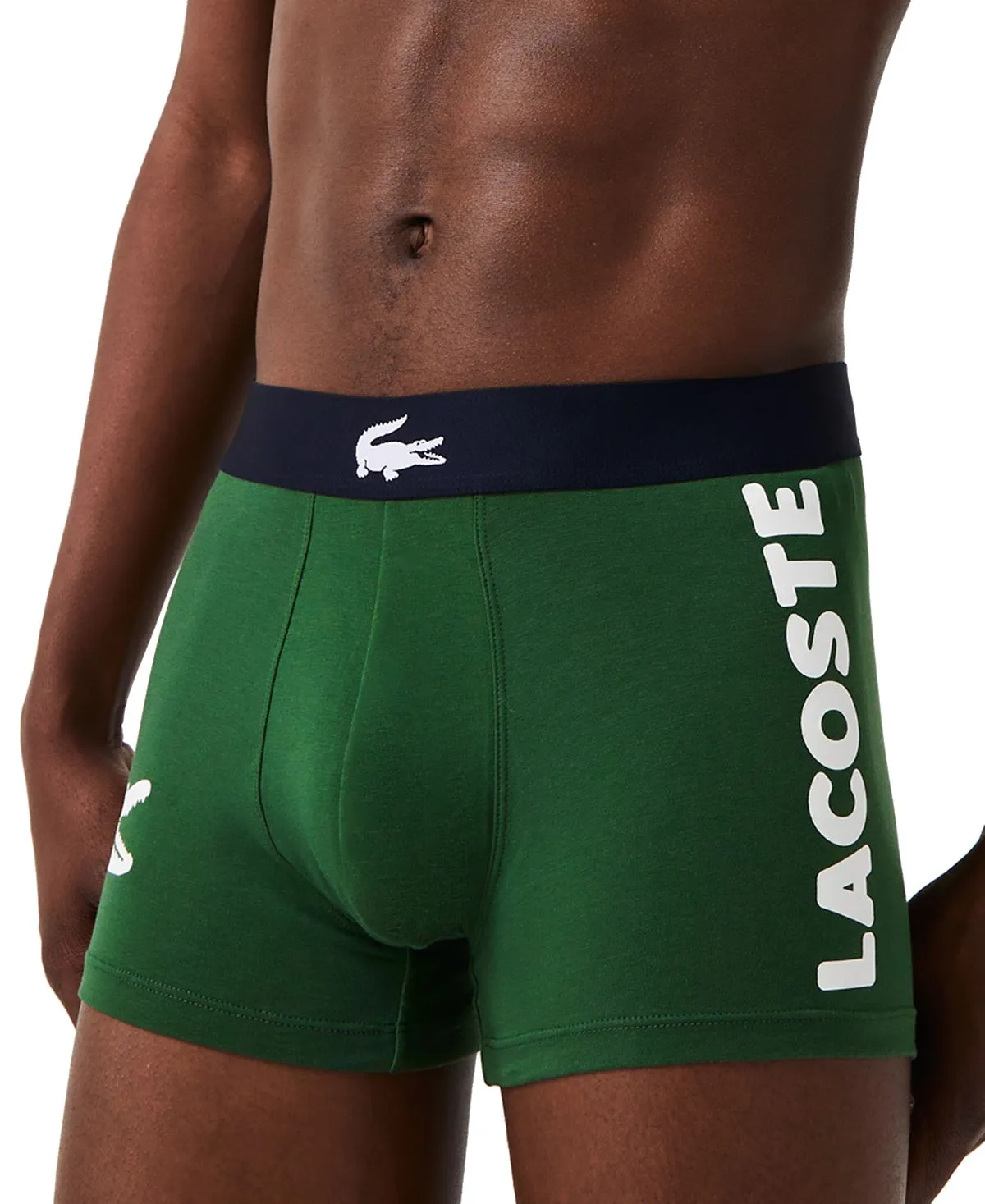 Lacoste Men's Casual Stretch Swimming Briefs Assorted Colors 3 Piece