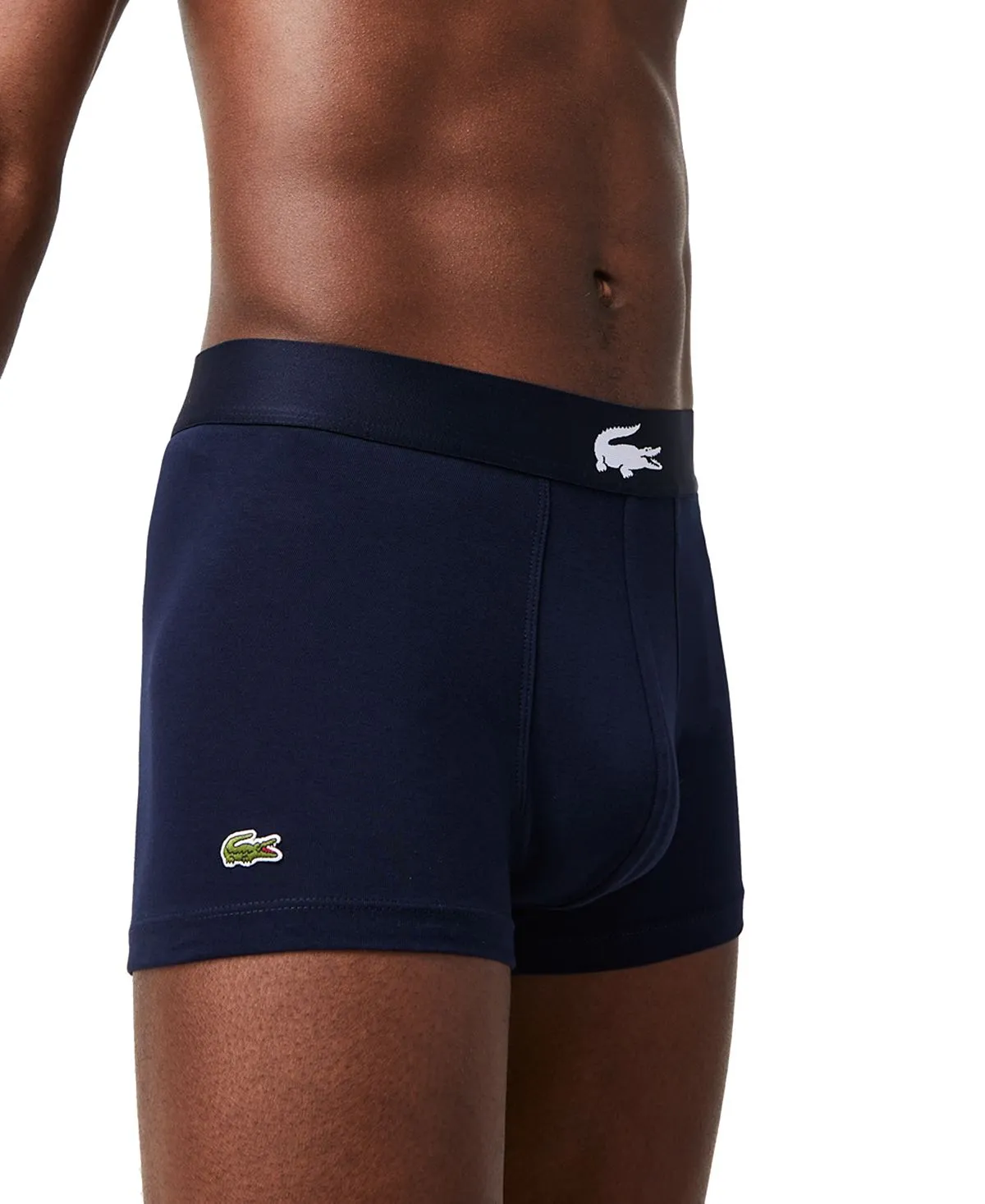 Lacoste Men's Casual Stretch Swimming Briefs Assorted Colors 3 Piece