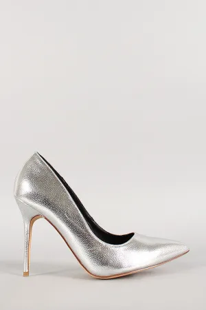 Liliana Metallic Pointy Toe Pump