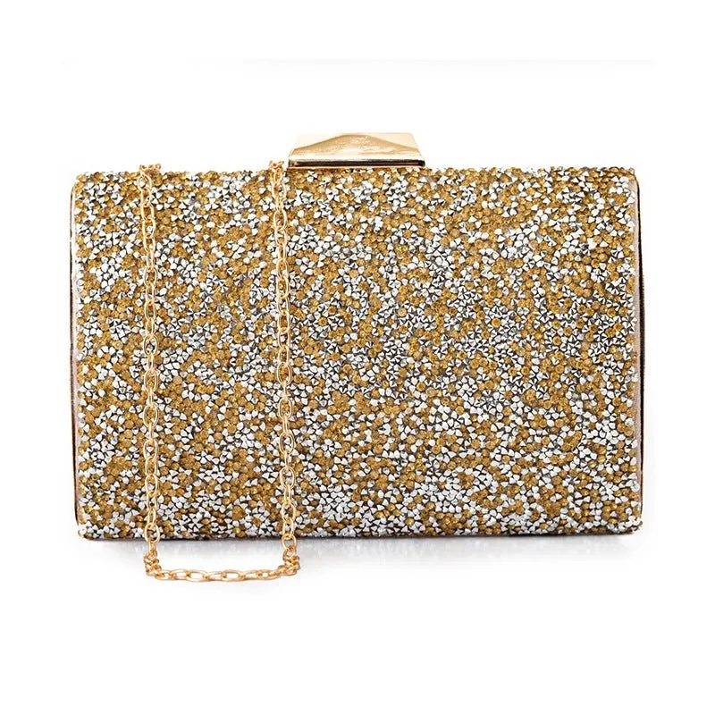 Luxy Moon Wedding Clutch Purse Sequin Evening Bag Party Handbag