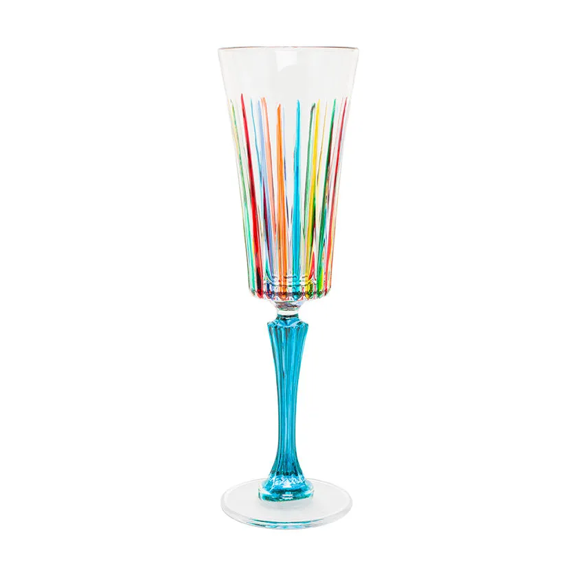 Murano Glass Champagne Flute