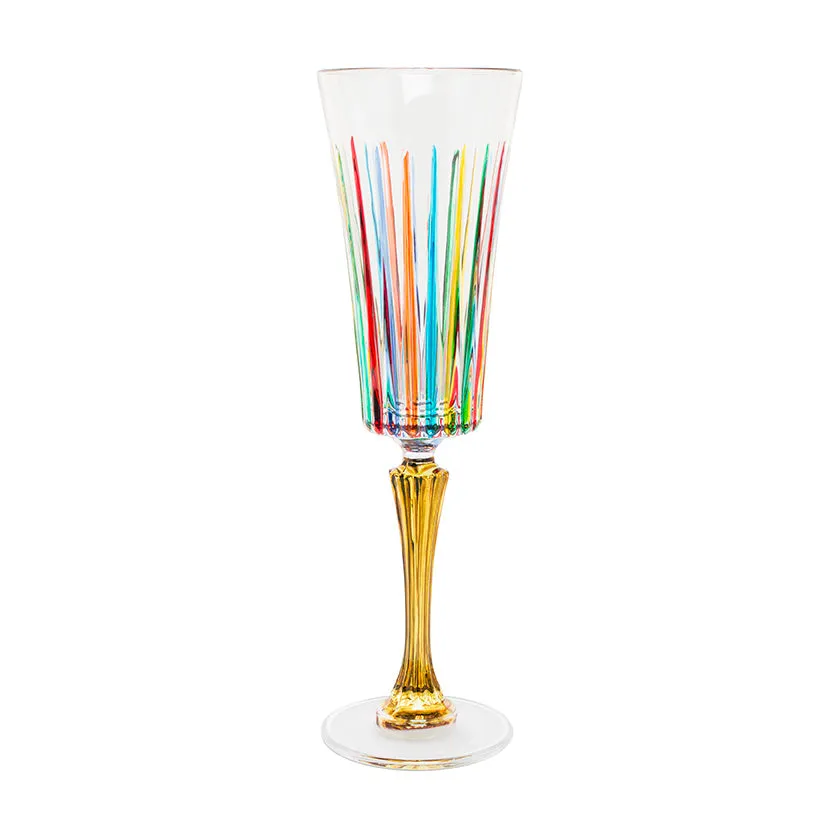 Murano Glass Champagne Flute