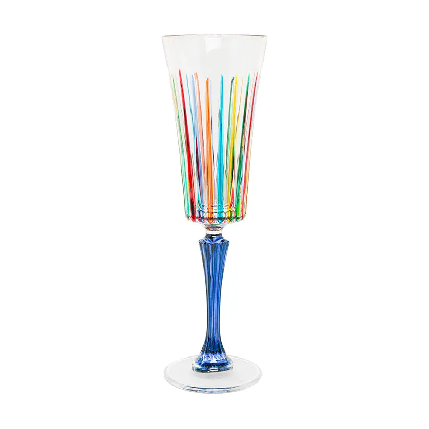 Murano Glass Champagne Flute