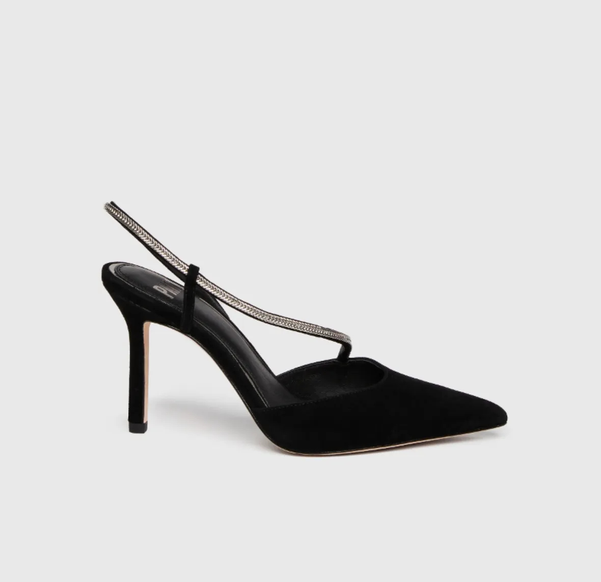 Paige Stephanie Pump Black Suede