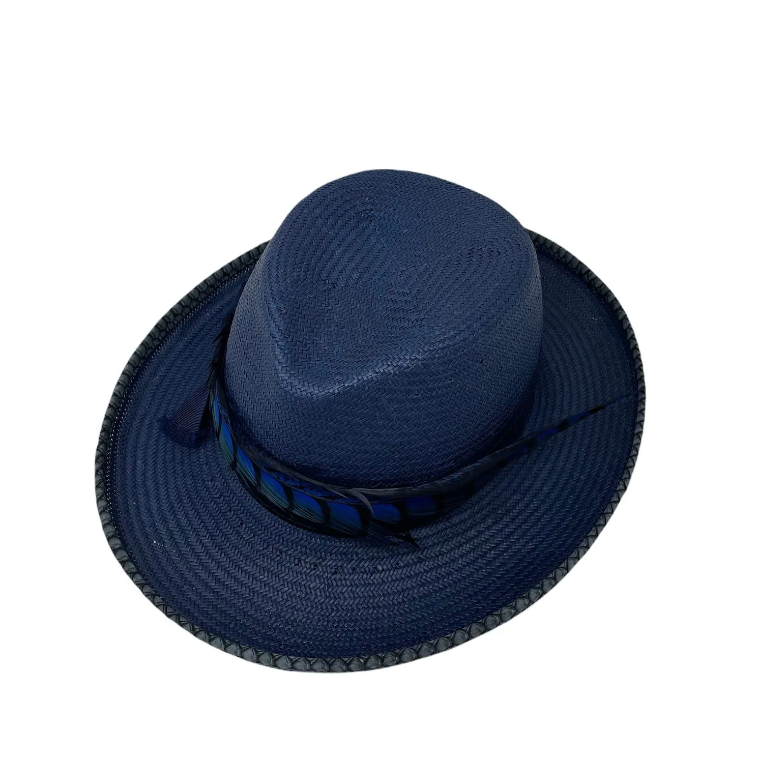 Seer Woman - Navy Straw