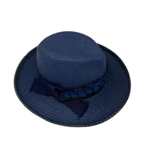 Seer Woman - Navy Straw