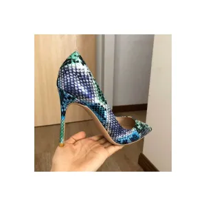 SerpentLuxe Night Club Stiletto Pumps