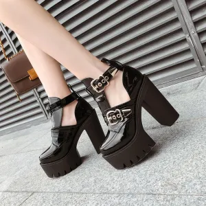 Shiny Strap High Heel Shoes SD00551