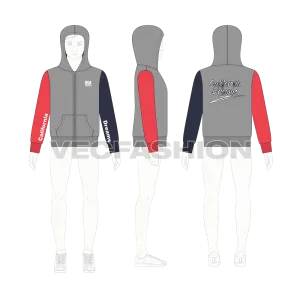 Teen Boys Color Blocked Hoodie