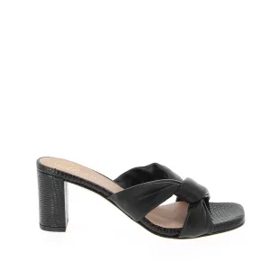 Unisa Moron Black Heeled Slide